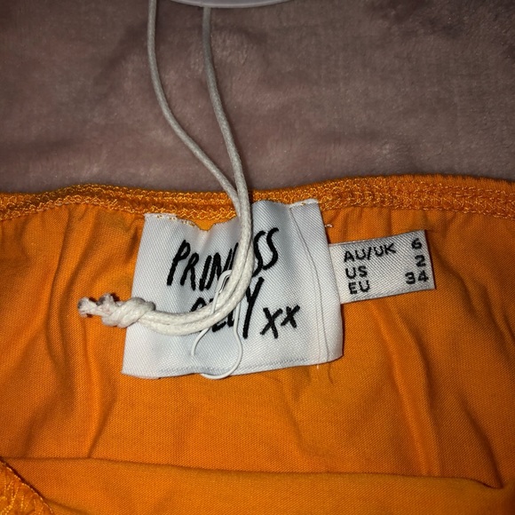 BRAND NEW Princess Polly Orange Lace Cami - Picture 2 of 2